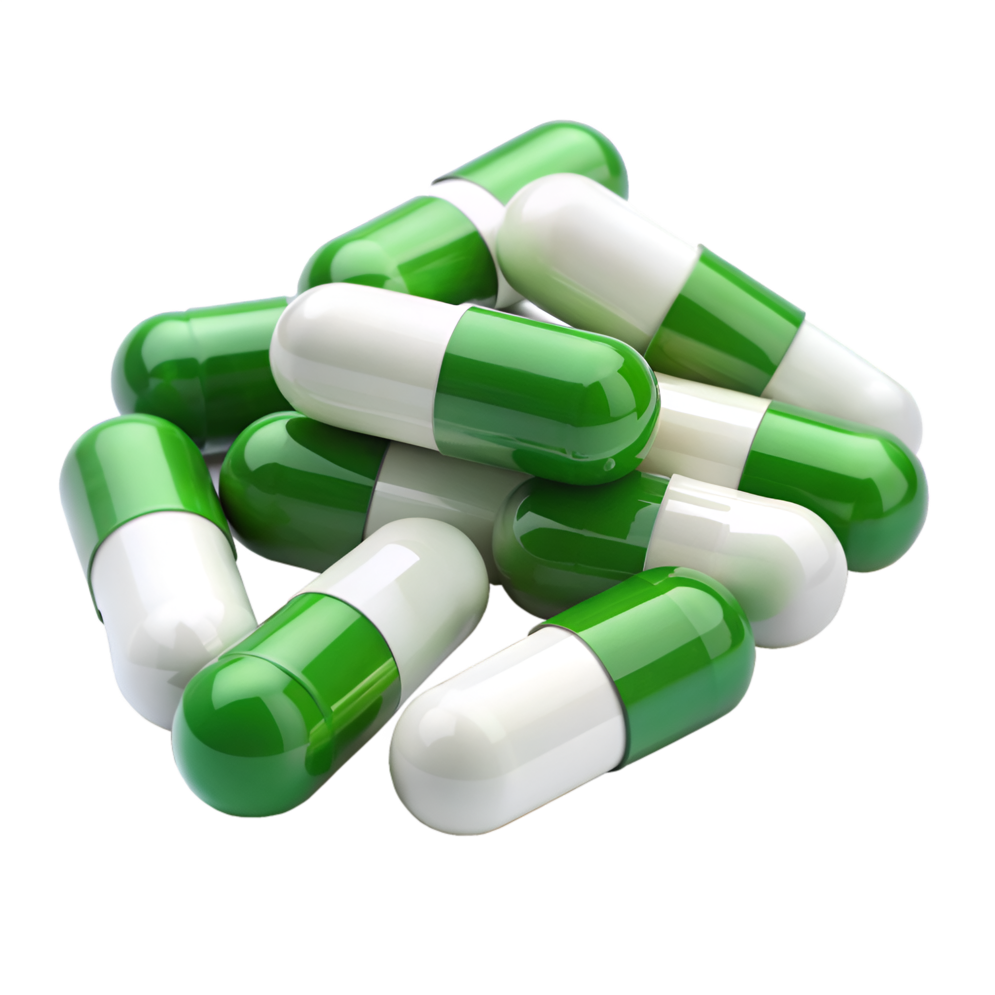 Cápsulas NLINE - Verde y blanco